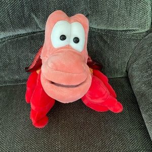 Disney Sebastian scentsy animal with scentsy bag